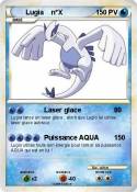 Lugia n°X