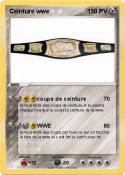 Ceinture wwe