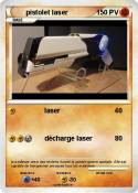pistolet laser