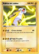Raikou en colère Raikou en