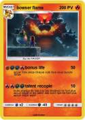bowser flama