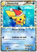 Pikachu Noël