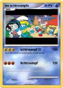 les schtroumpfs