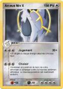 Arceus Niv X