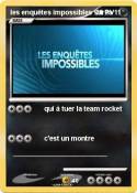 les enquêtes