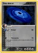 Trou obscur