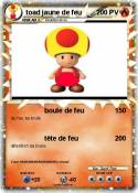 toad jaune de