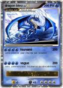 dragon bleu