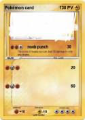 Pokémon card