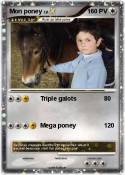 Mon poney