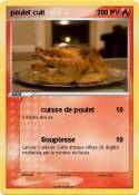 poulet cuit