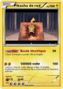 Pikachu de red