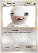 lapin nul