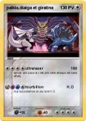palkia,dialga et giratina palkia,dialga