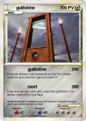 guillotine