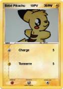 Bébé Pikachu