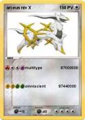 arceus niv X