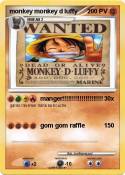 monkey monkey d luffy monkey monkey d