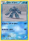 golem de glace golem de glace