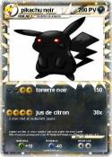 pikachu noir pikachu noir