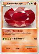 Emeraude rouge