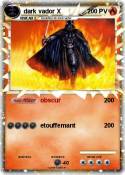 dark vador X