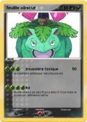 feuille obscur