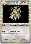 mega arceus EX