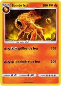 lion de feu