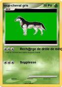 loup-cheval gris loup-cheval