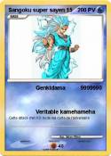 Sangoku super sayen 15 Sangoku super