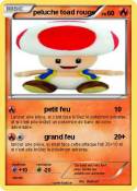 peluche toad rouge peluche toad