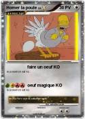 Homer la poule