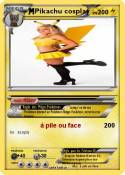 Pikachu cosplay
