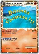bonne vacances
