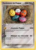 Pockémon de Paque Pockémon de