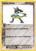 lucario shiney