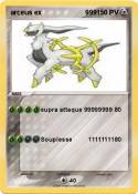 arceus ex 999