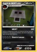 Esprit de MORT