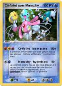 Créfollet avec Manaphy Créfollet avec
