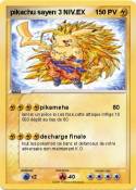 pikachu sayen 3 NIV.EX pikachu sayen 3