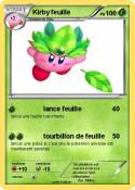 Kirby feuille