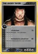 THE UNDER TAKER