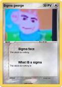 Sigma george