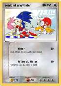sonic et amy