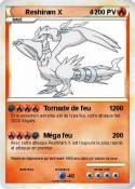 Reshiram X 4
