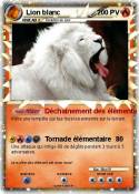 Lion blanc Lion blanc
