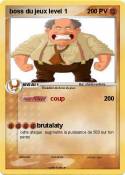 boss du jeux