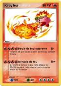 Kirby feu