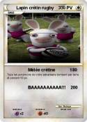 Lapin crétin rugby 3 Lapin crétin